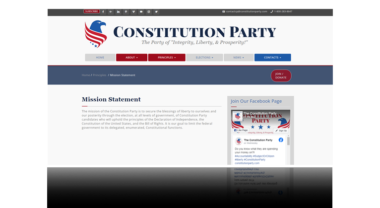 Constitution Pary